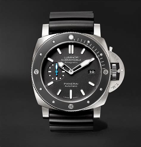 panerai submersible titanium 47mm price|Panerai luminor submersible.